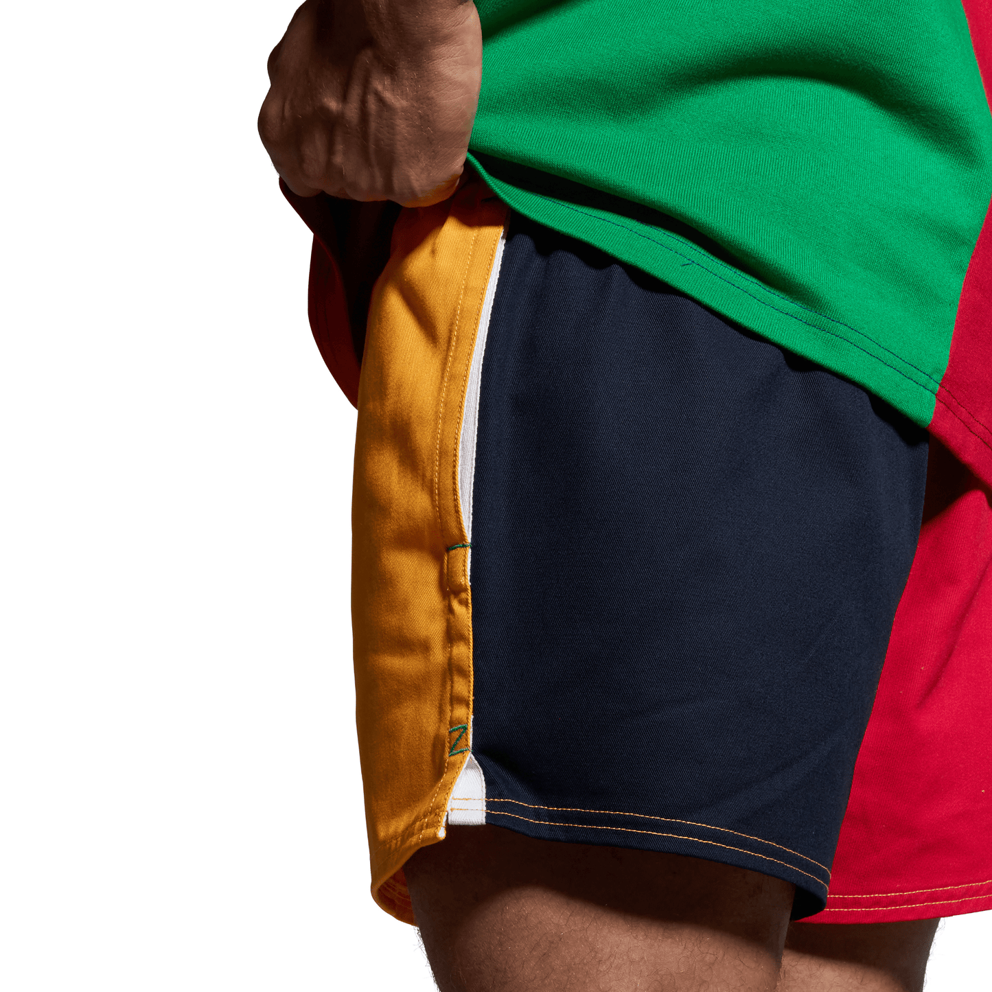 Canterbury 120 Years Limited-Edition Harlequin Shorts (Unisex) - AU Emerald