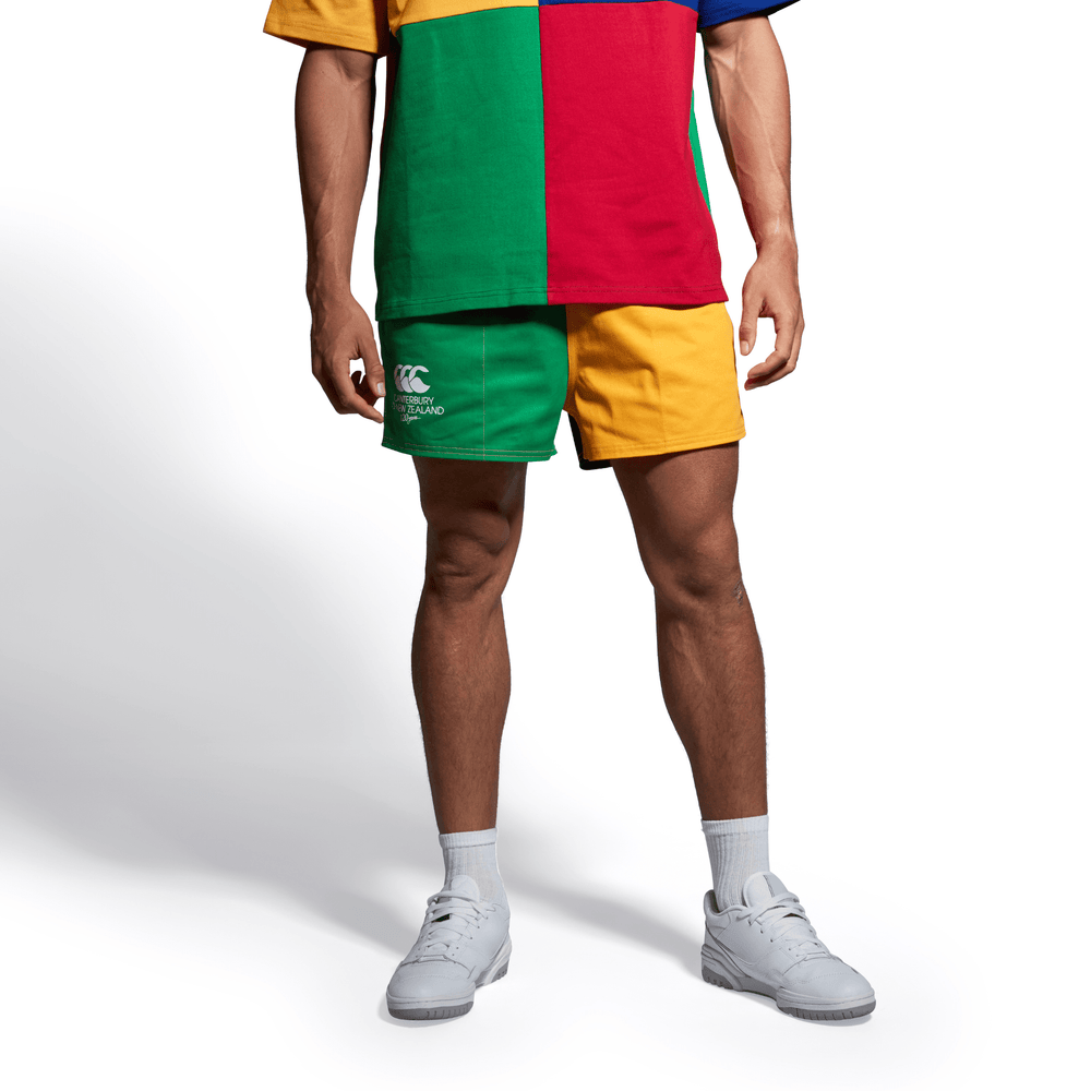 
                  
                    Canterbury 120 Years Limited-Edition Harlequin Shorts (Unisex) - AU Emerald
                  
                