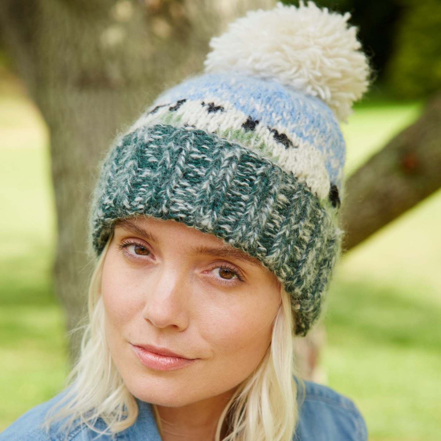 Pachamama Hazy Sheep Bobble Beanie