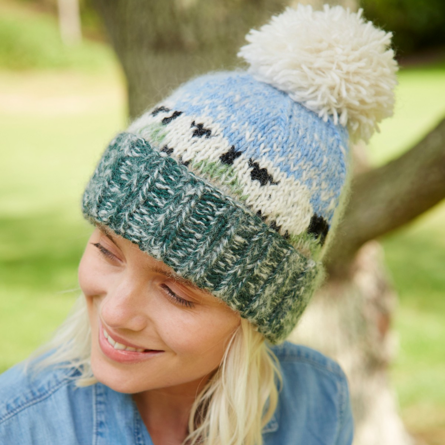 Pachamama Hazy Sheep Bobble Beanie
