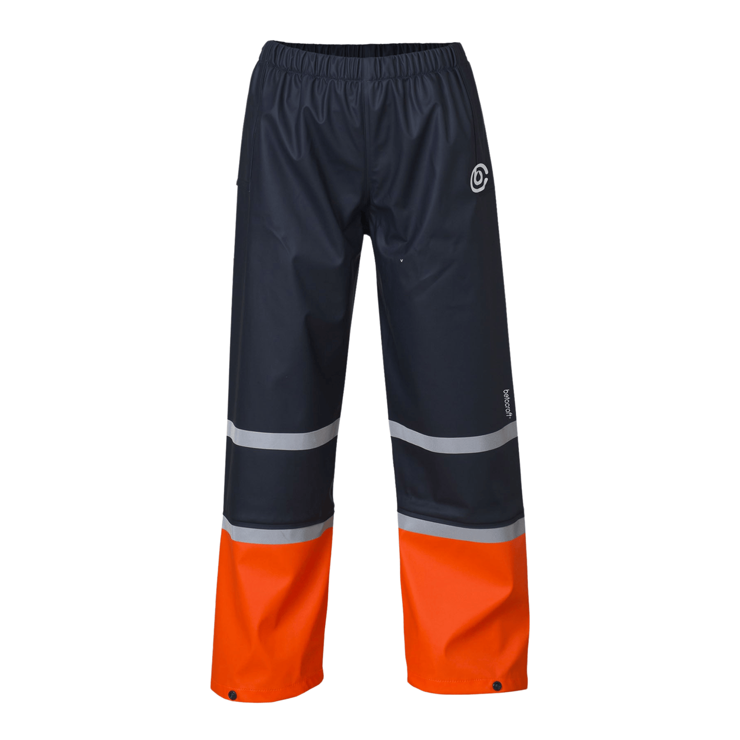 Betacraft Kids Tuffbak Overtrousers - Navy/Orange