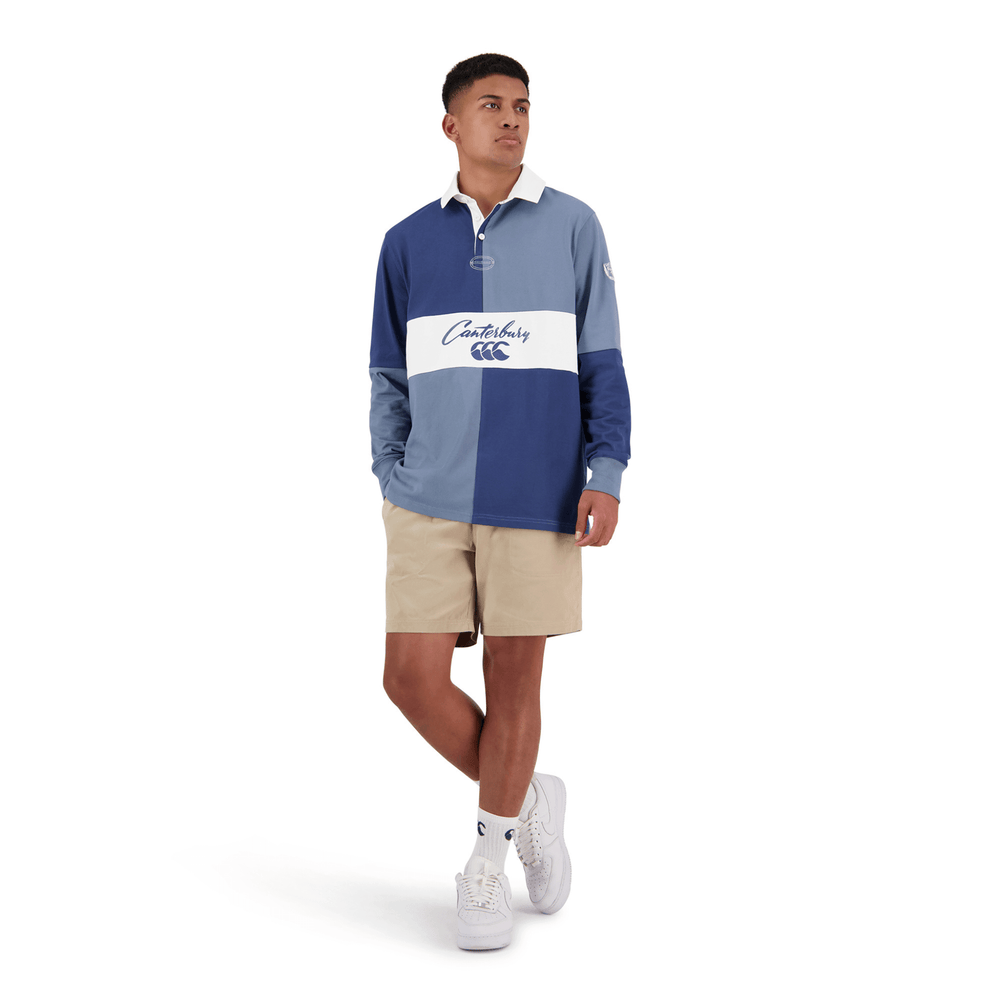 
                  
                    Canterbury Heritage Striped Rugby Jersey (Unisex) - Blue Mirage
                  
                