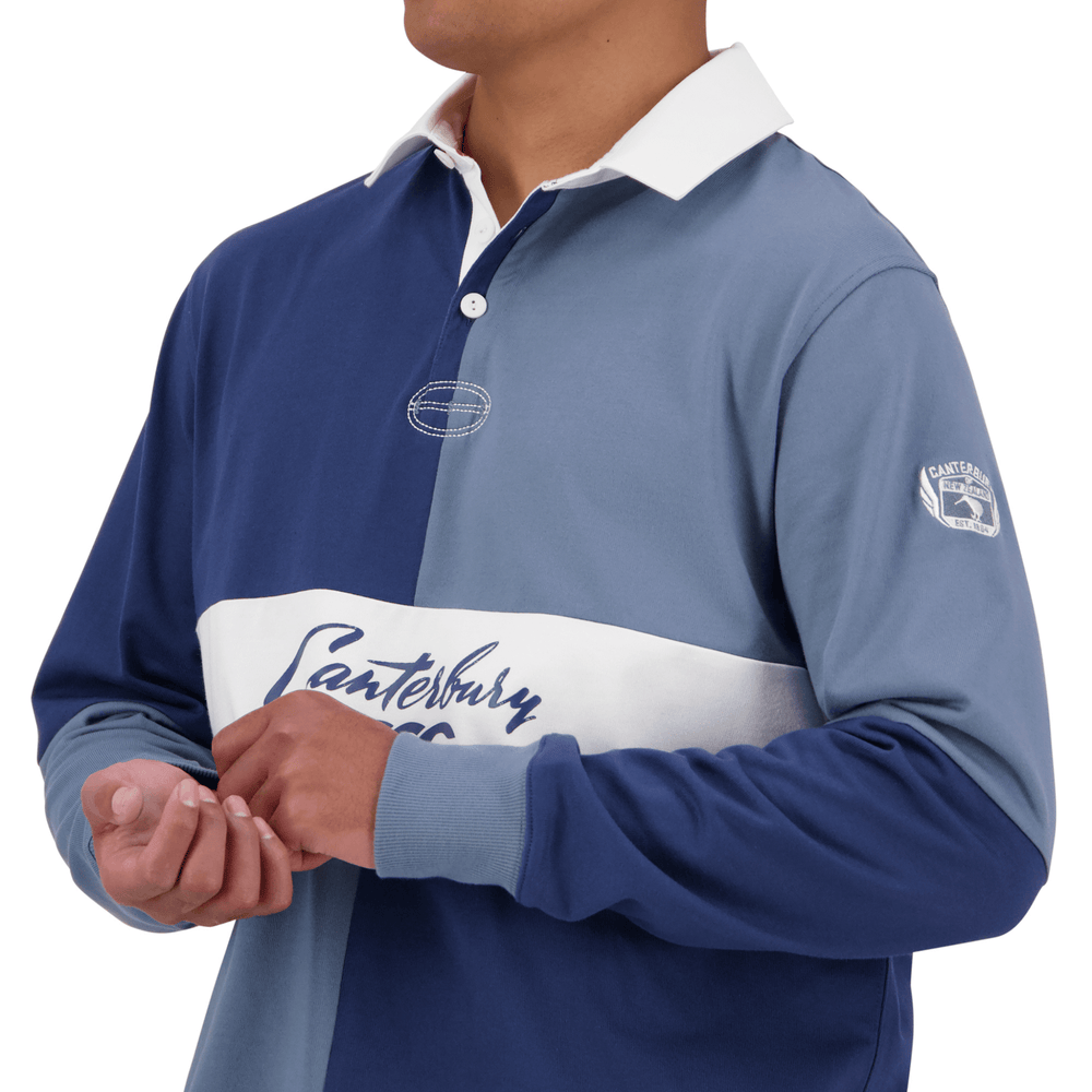 
                  
                    Canterbury Heritage Striped Rugby Jersey (Unisex) - Blue Mirage
                  
                