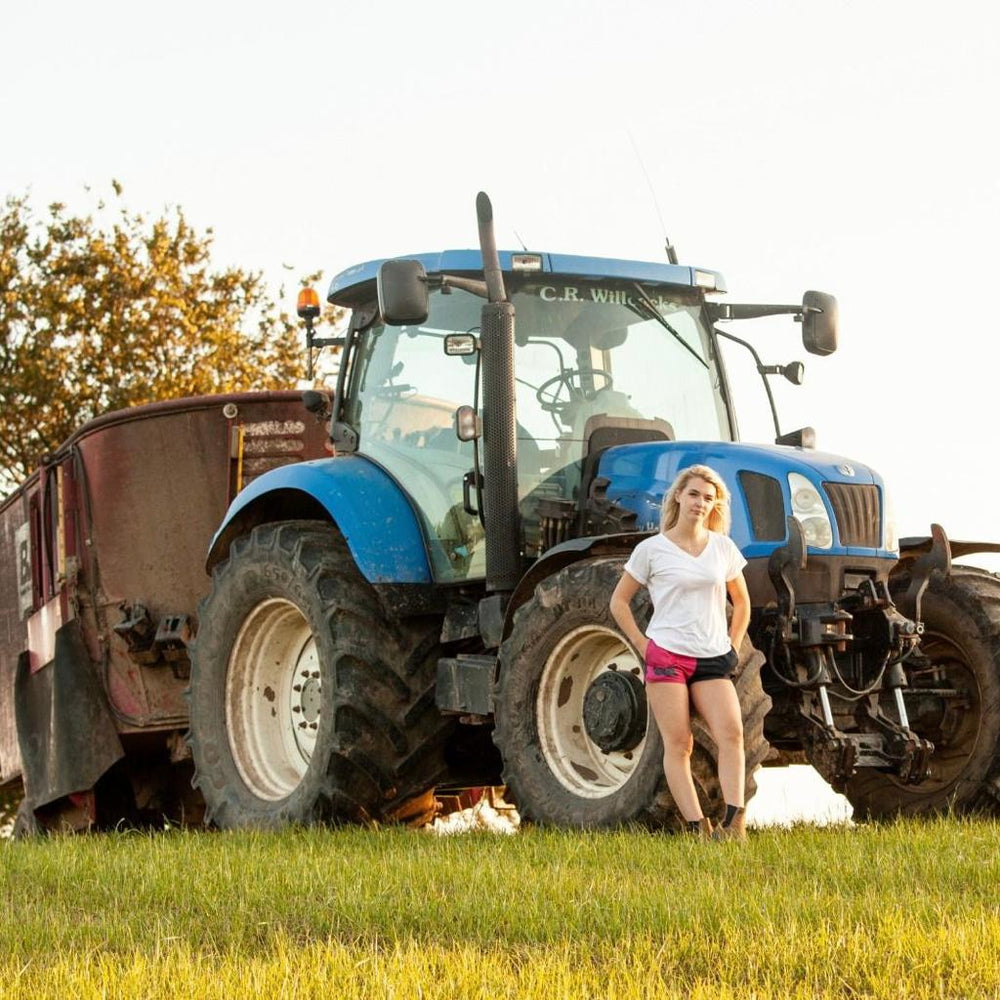 
                  
                    CCC shorts being worn as clothing for farmers
                  
                