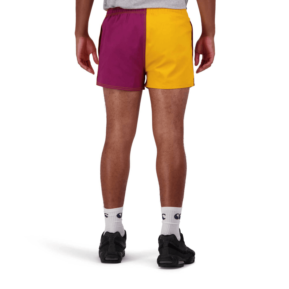 
                  
                    Canterbury Limited Edition Harlequin Shorts (Unisex) - Maroon/Gold
                  
                