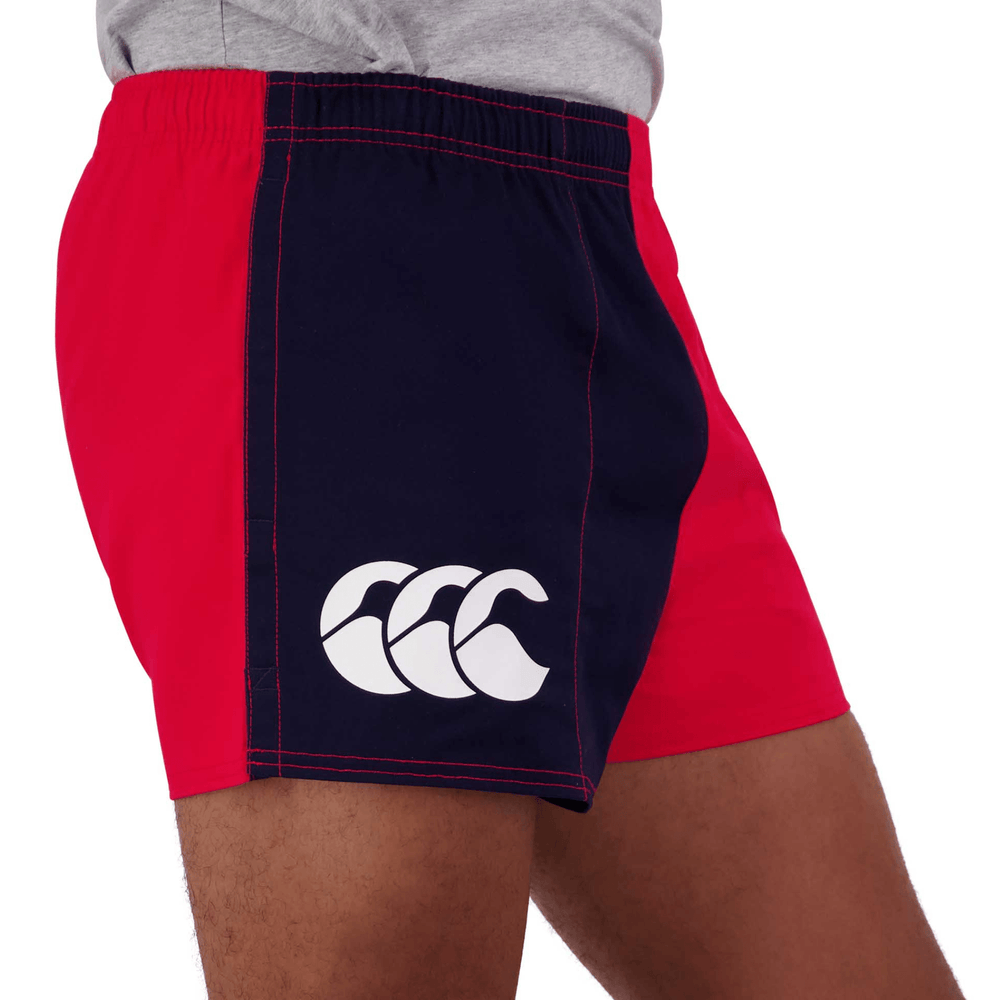 
                  
                    Canterbury Limited Edition Harlequin Shorts (Unisex) - Scarlet/Navy
                  
                