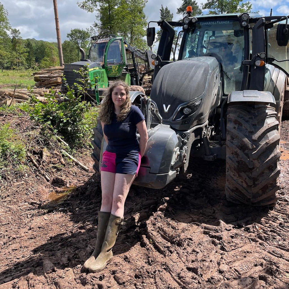 
                  
                    Farmer wearing agri clothes and the iconic CCC shorts
                  
                
