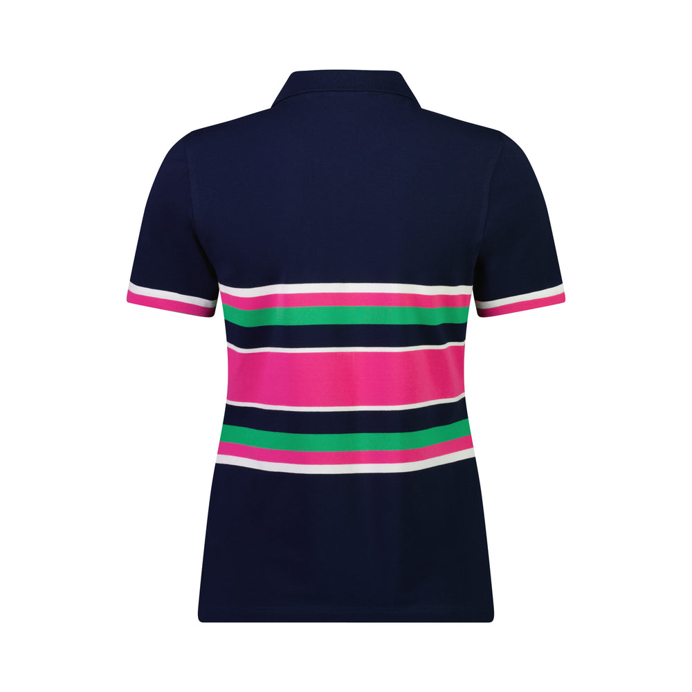 Canterbury Women's Rugby Polo - Multi Stripe Revival