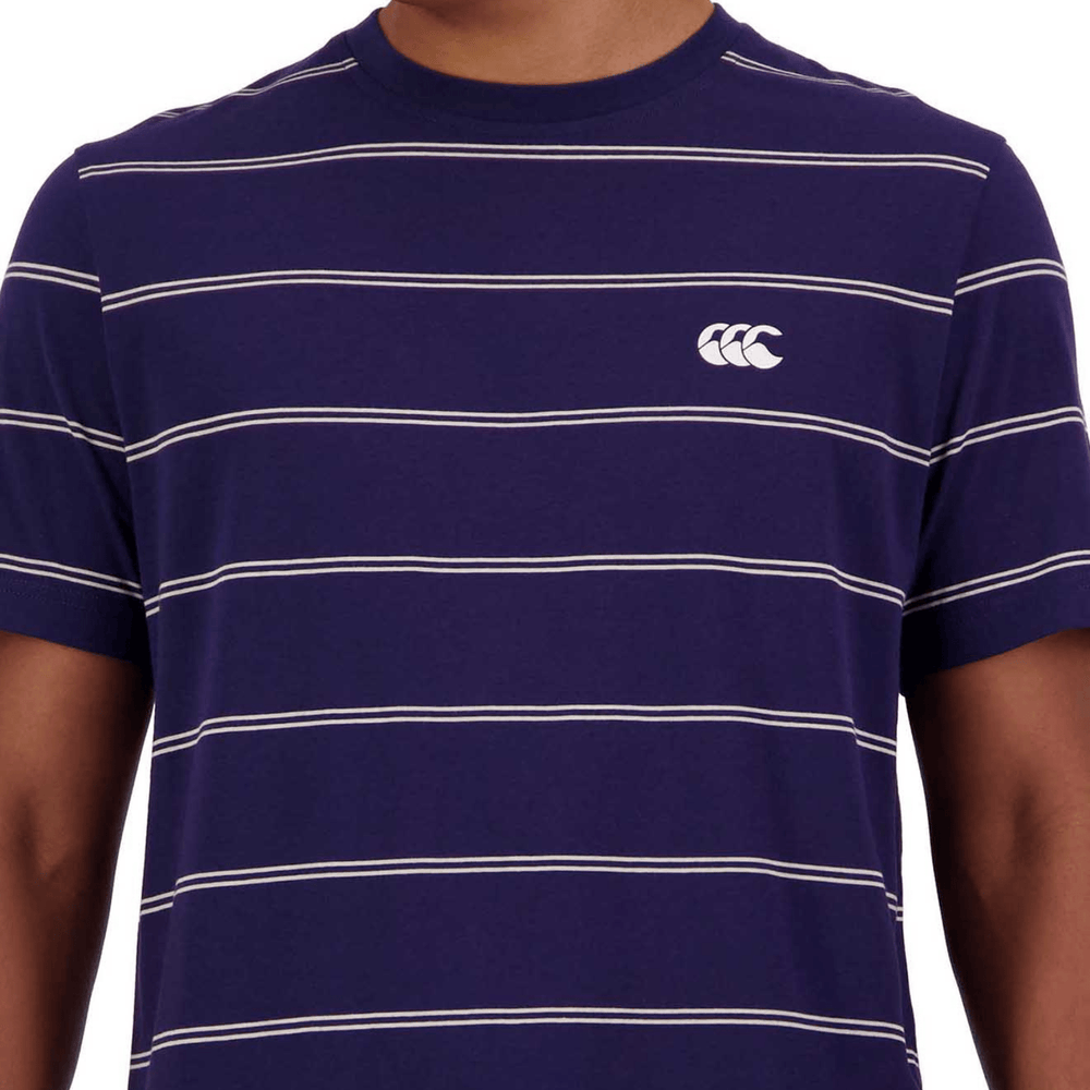 Canterbury Yarn Dye T-Shirt - Peacoat