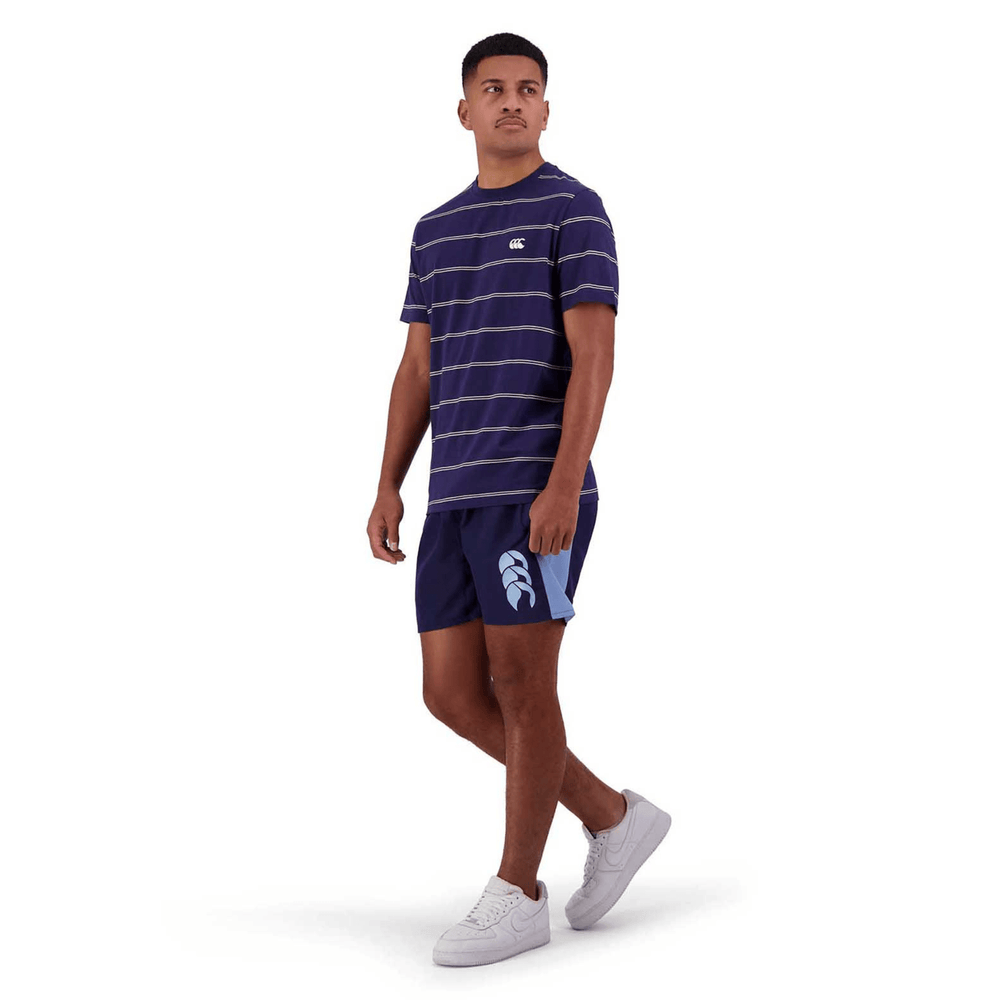 
                  
                    Canterbury Yarn Dye T-Shirt - Peacoat
                  
                