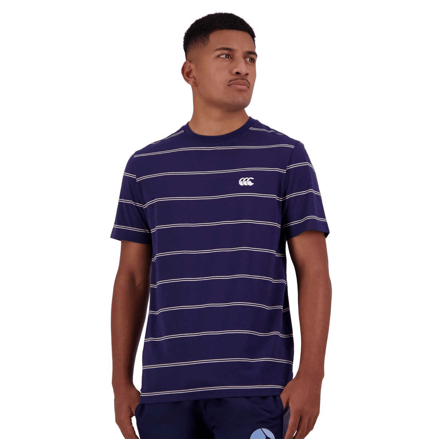 Canterbury Yarn Dye T-Shirt - Peacoat