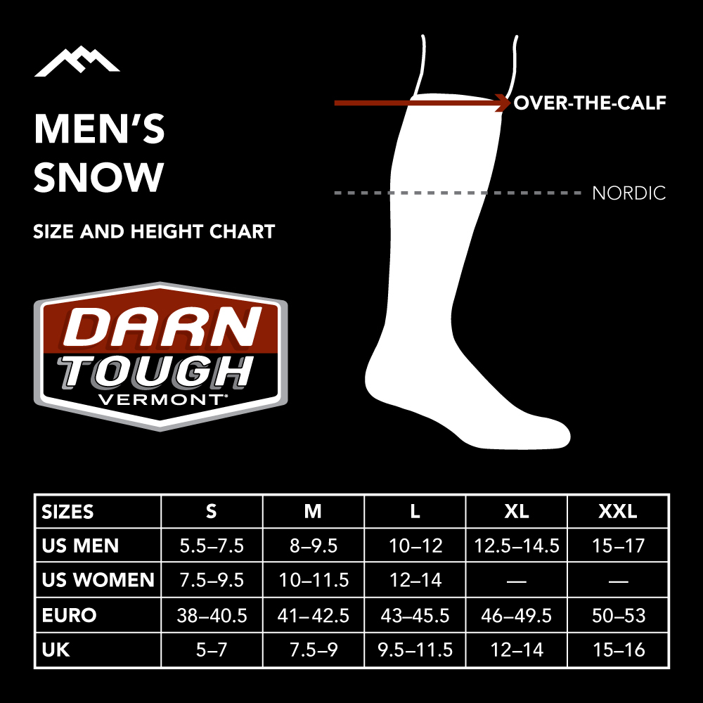
                  
                    Darn Tough Men's Mountaineering Over-the-Calf Heavyweight with Full Cushion Hiking Sock - Smoke
                  
                