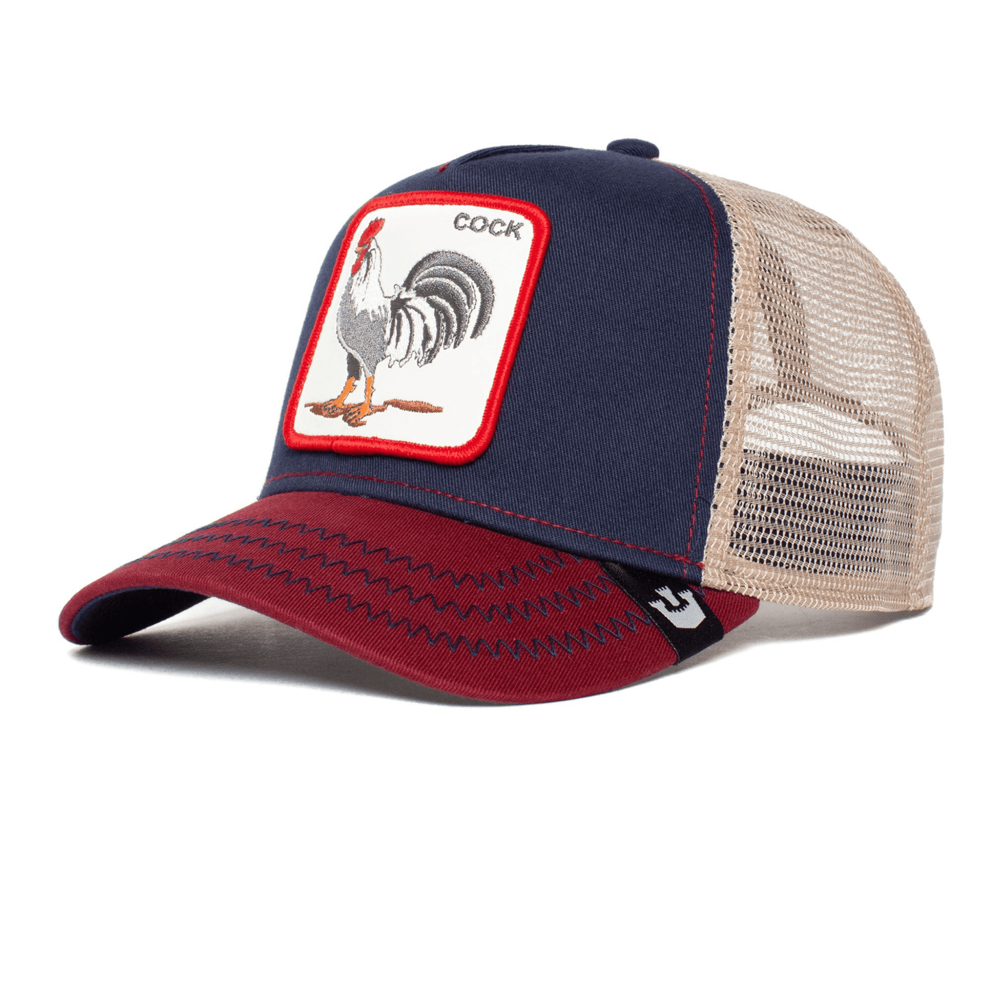 Goorin Bros The Cock Trucker Cap - Navy