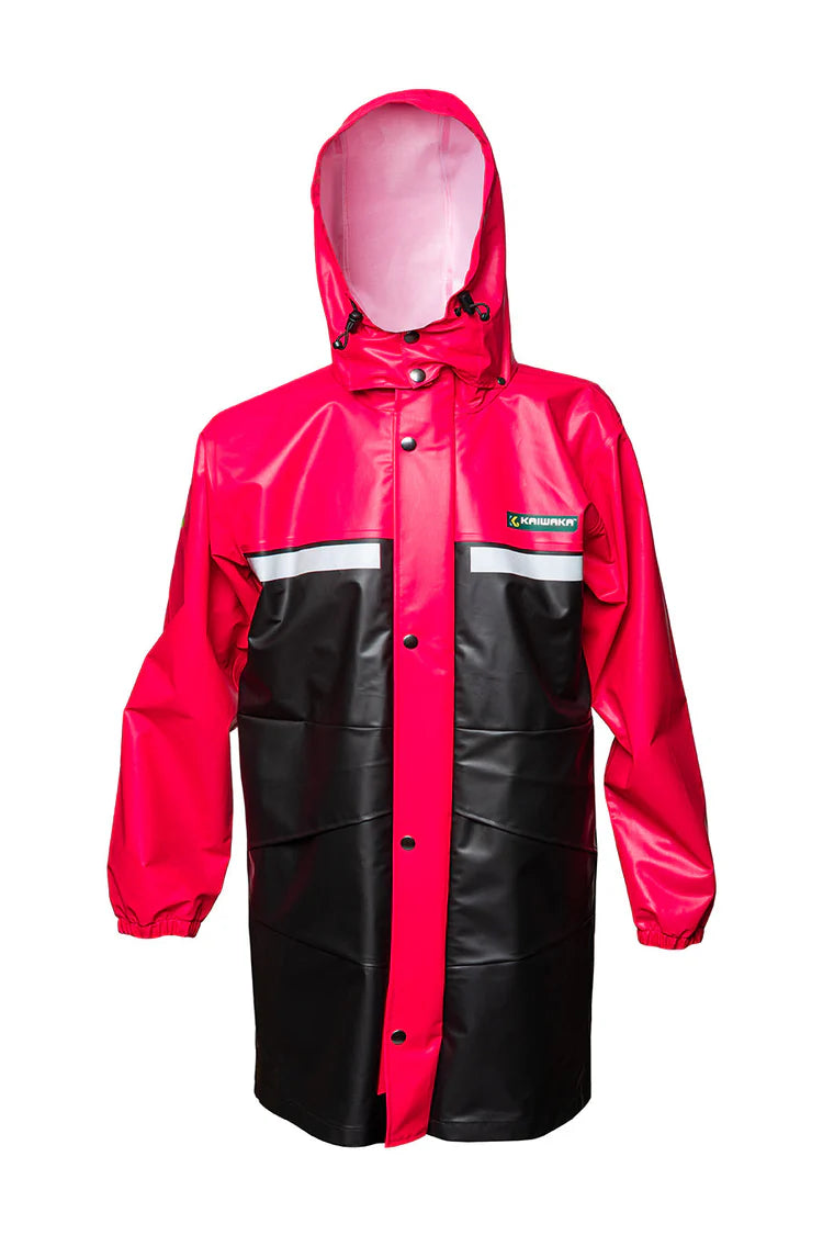 Kaiwaka Kids Trekz Parka - Raspberry/Grey