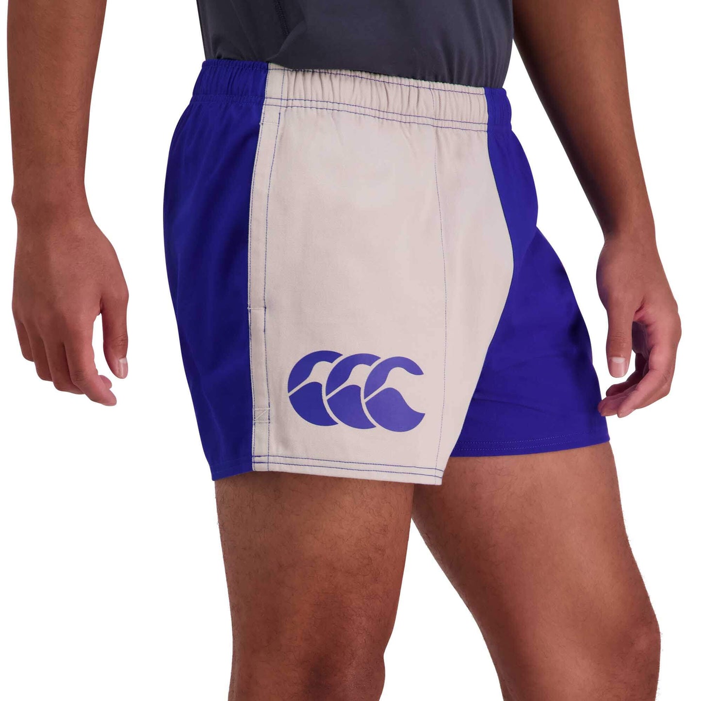 Canterbury Limited Edition Harlequin Shorts (Unisex) - Dove/Mazarine Blue