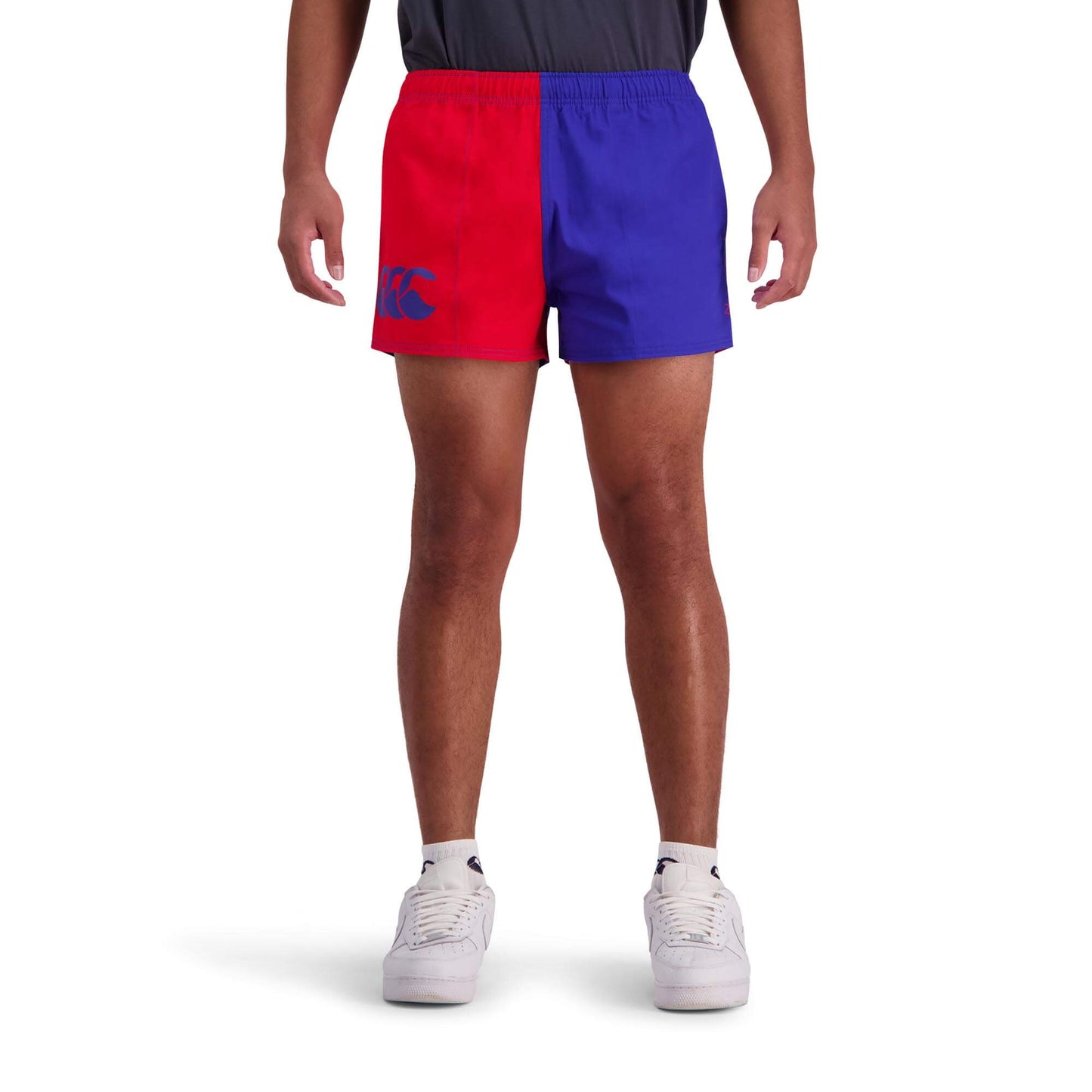 Canterbury Limited Edition Harlequin Shorts (Unisex) - Flag Red/Blue
