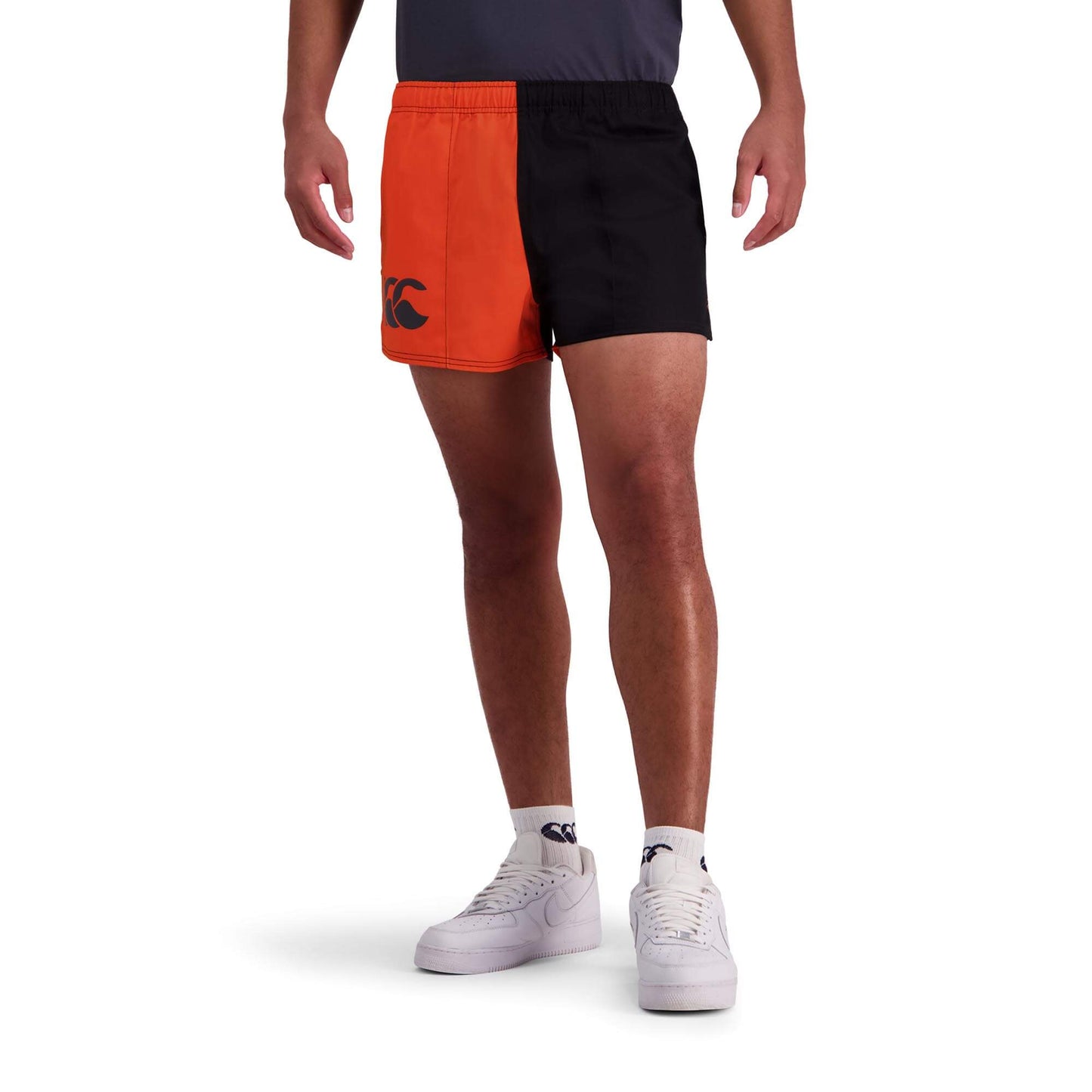 Canterbury Limited Edition Harlequin Shorts (Unisex) - Puffins Bill/Jet Black