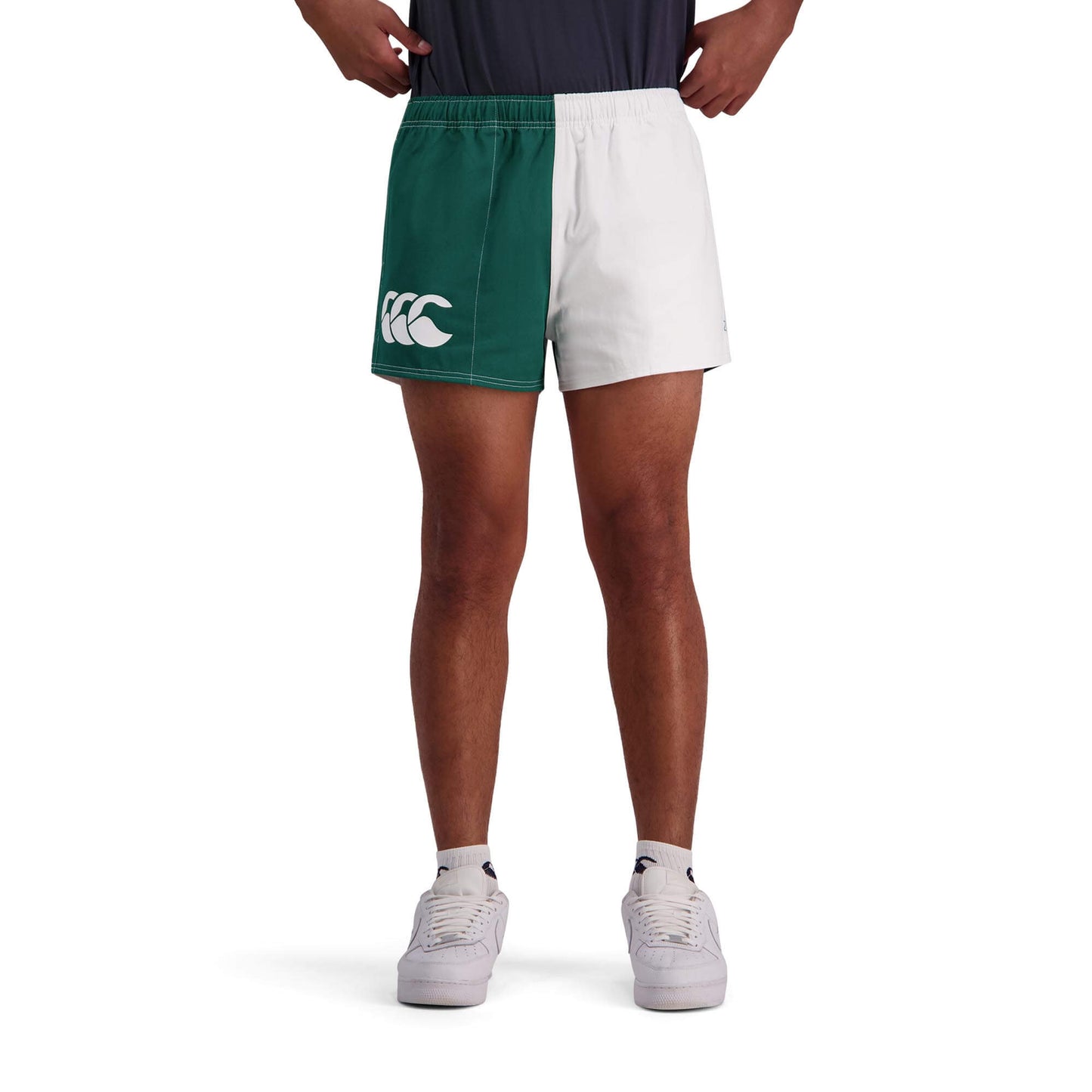 Canterbury Limited Edition Harlequin Shorts (Unisex) - White/Green