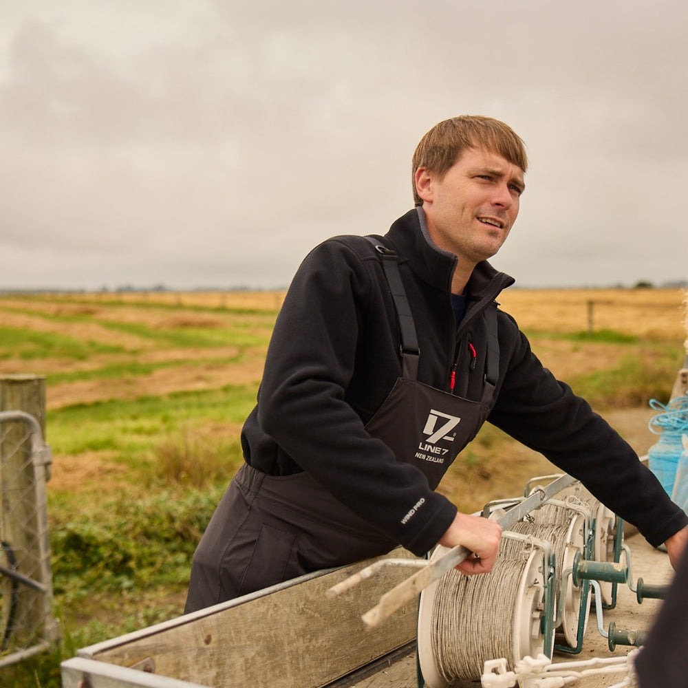quarter zip fleeces, farming jumpers, mens lightweight fleece, shearing clothing