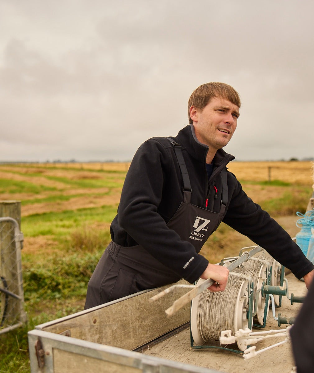 quarter zip fleeces, farming jumpers, mens lightweight fleece, shearing clothing