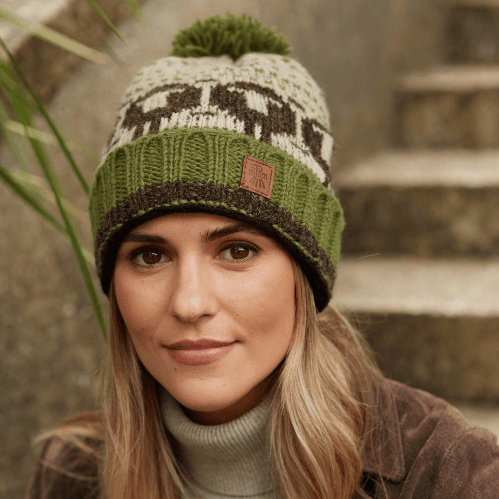 
                  
                    Pachamama Herdwick Sheep Roll Back Bobble Beanie
                  
                