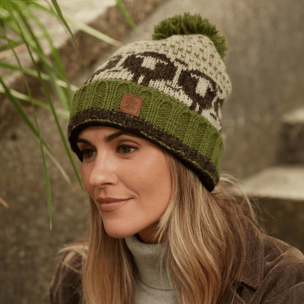 
                  
                    Pachamama Herdwick Sheep Roll Back Bobble Beanie
                  
                