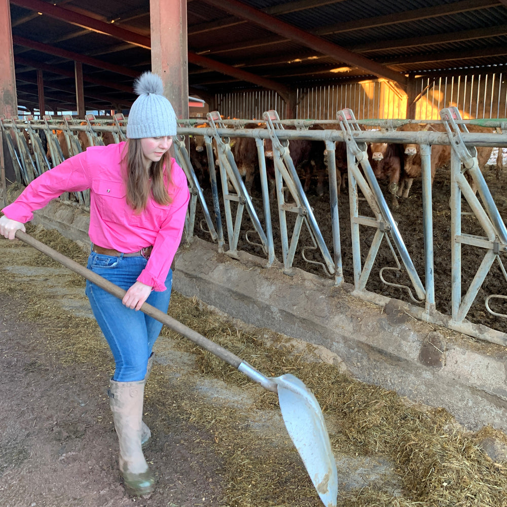 Australian Brumby Work Shirts (Unisex) - Pink