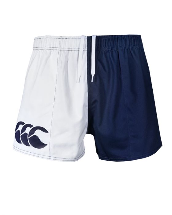 Canterbury Kids Harlequin Shorts (Unisex) - Navy/White