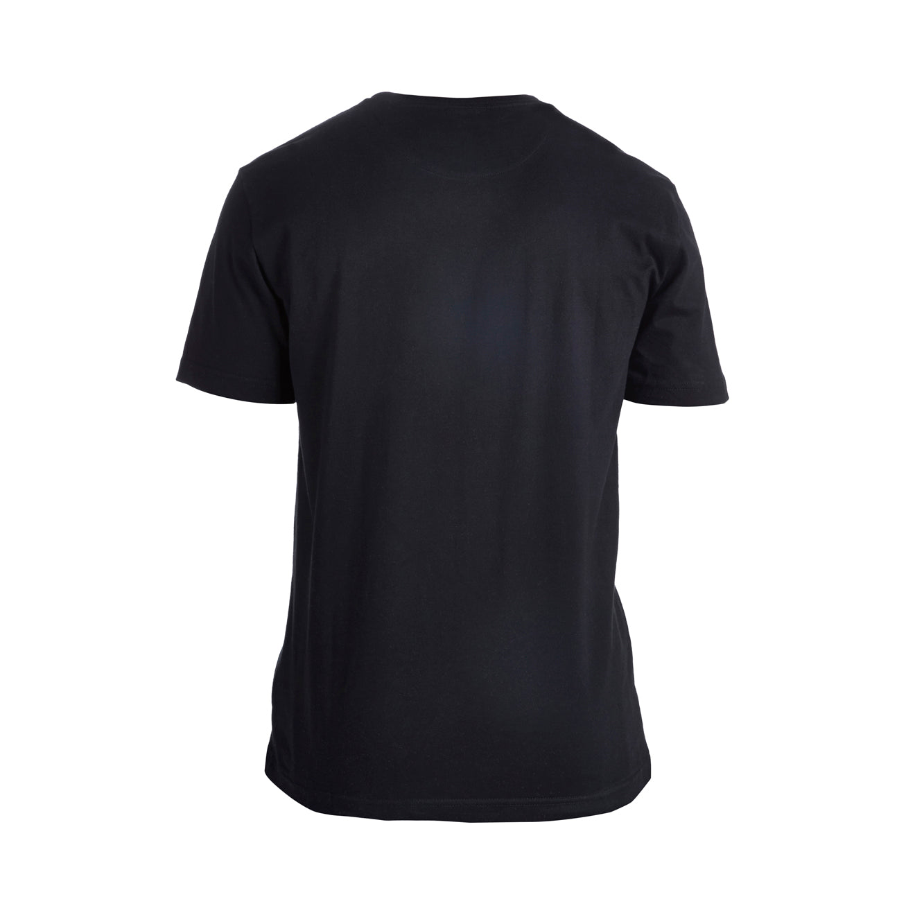 Plain reverse of black Canterbury training top