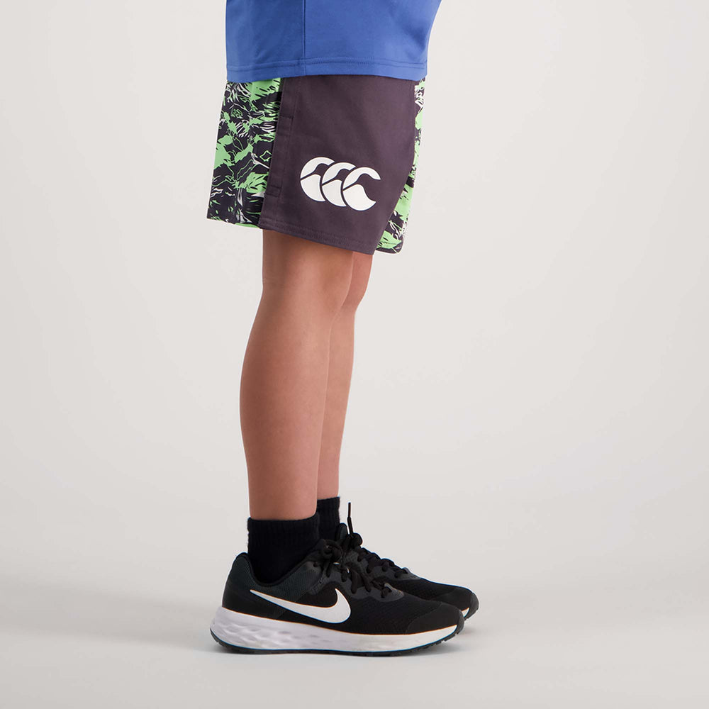 
                  
                    Canterbury Kids Limited Edition Harlequin Shorts (Unisex) - Paradise Green Militia
                  
                