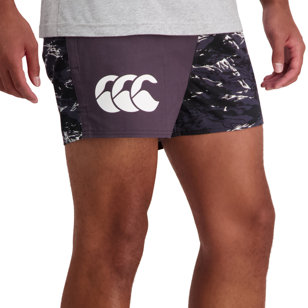 Canterbury Limited Edition Harlequin Shorts (Unisex) - Graphite Grey Militia
