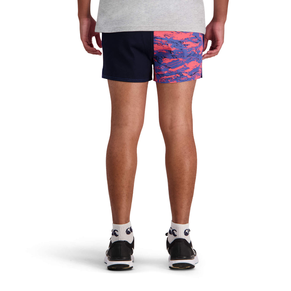 
                  
                    Canterbury Limited Edition Harlequin Shorts (Unisex) - Sunkissed Coral Militia
                  
                