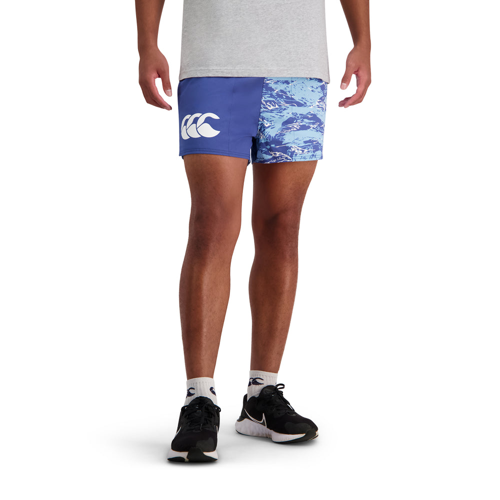 Canterbury Limited Edition Harlequin Shorts (Unisex) - Bright Cobalt Militia