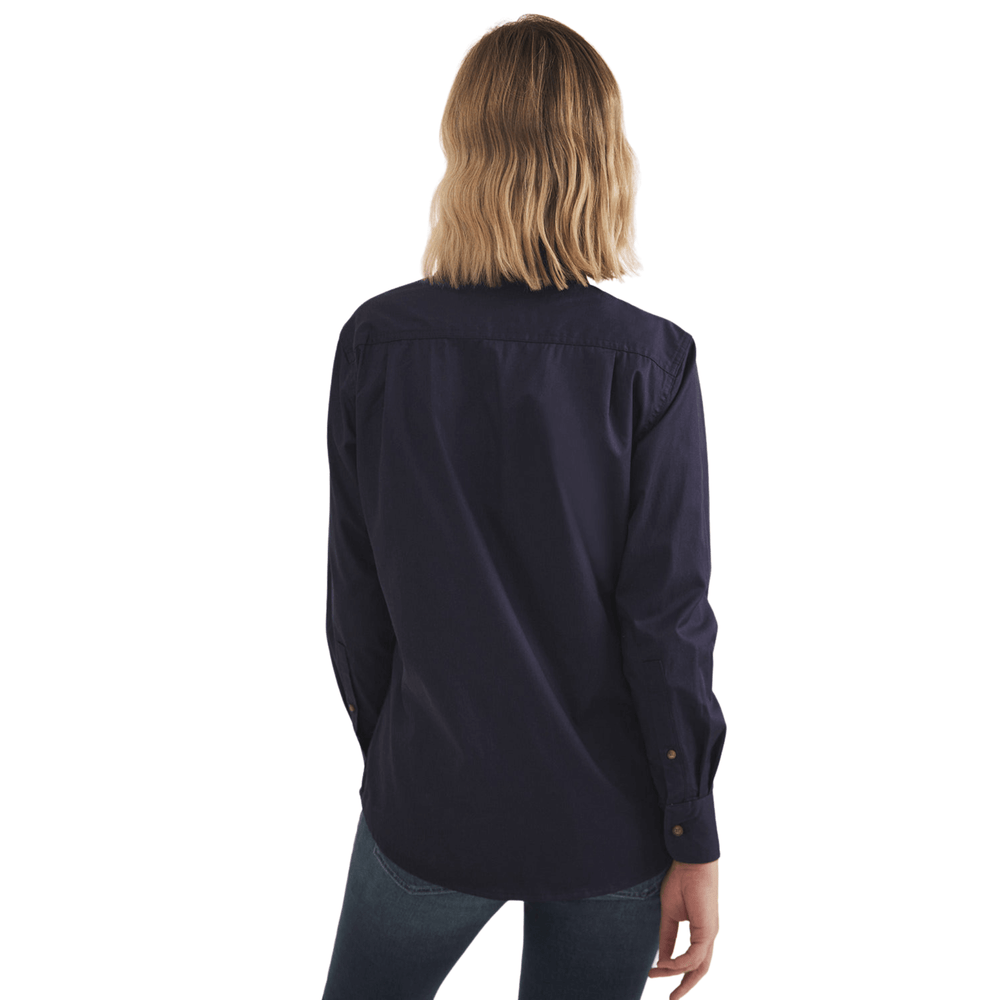 
                  
                    RB Sellars Women's Sandy Half Button Light Weight Work Shirt - Navy
                  
                