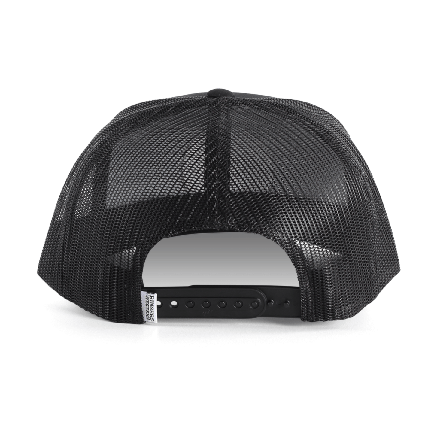 Ringers Western - Unisex Signature Bull Trucker Cap - Black / Pink