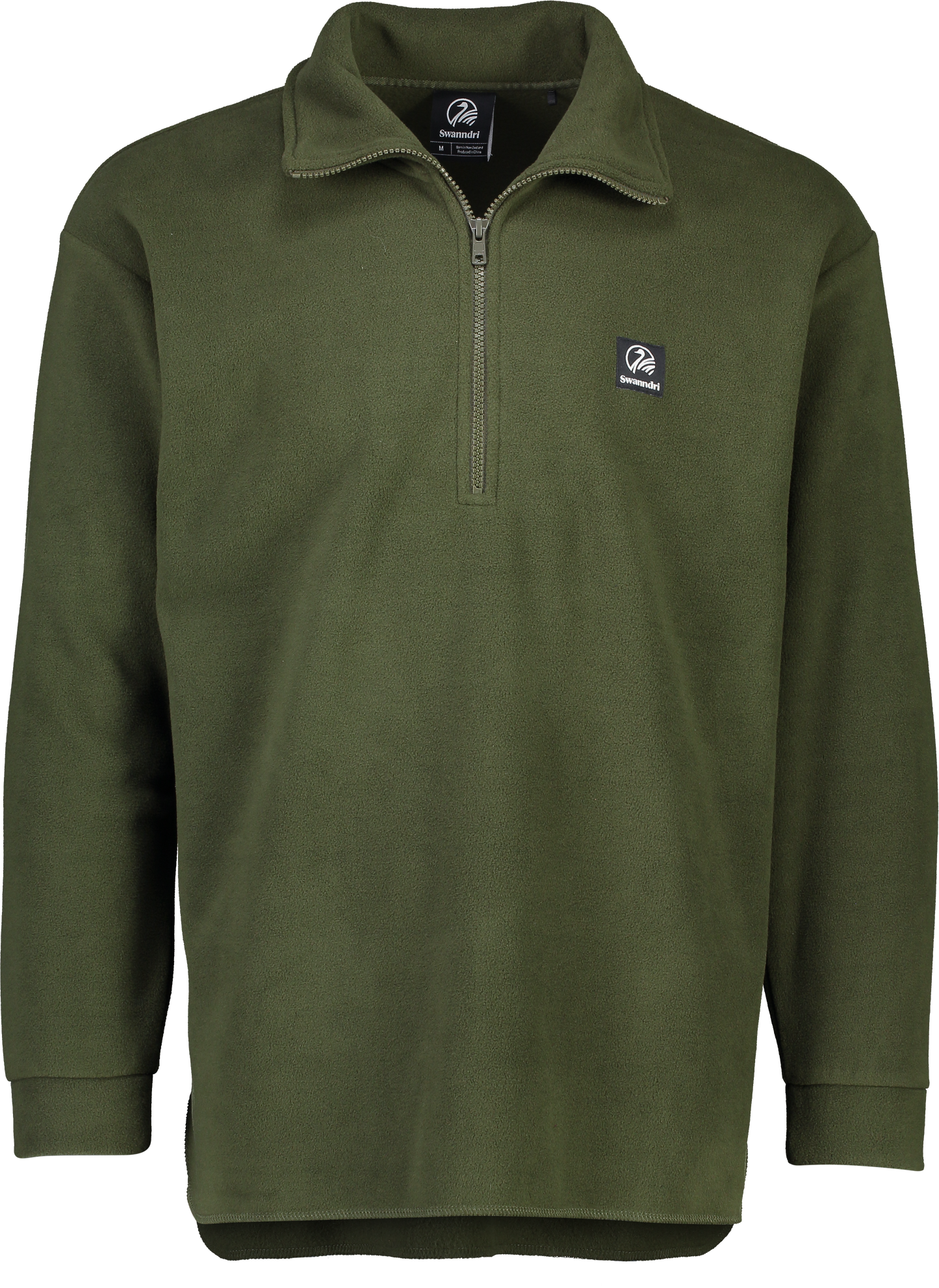 Shearing clothing fleece viewed from the front
