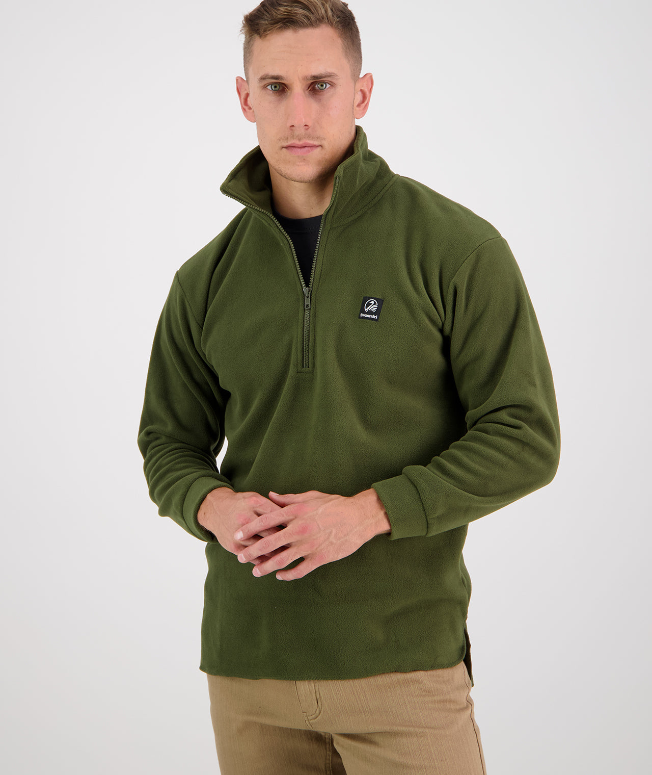 Model wearing Swanndri clothing