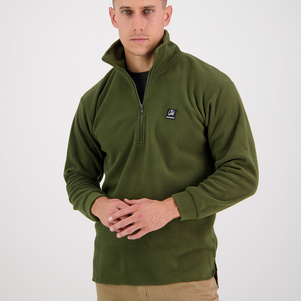 Model wearing Swanndri clothing