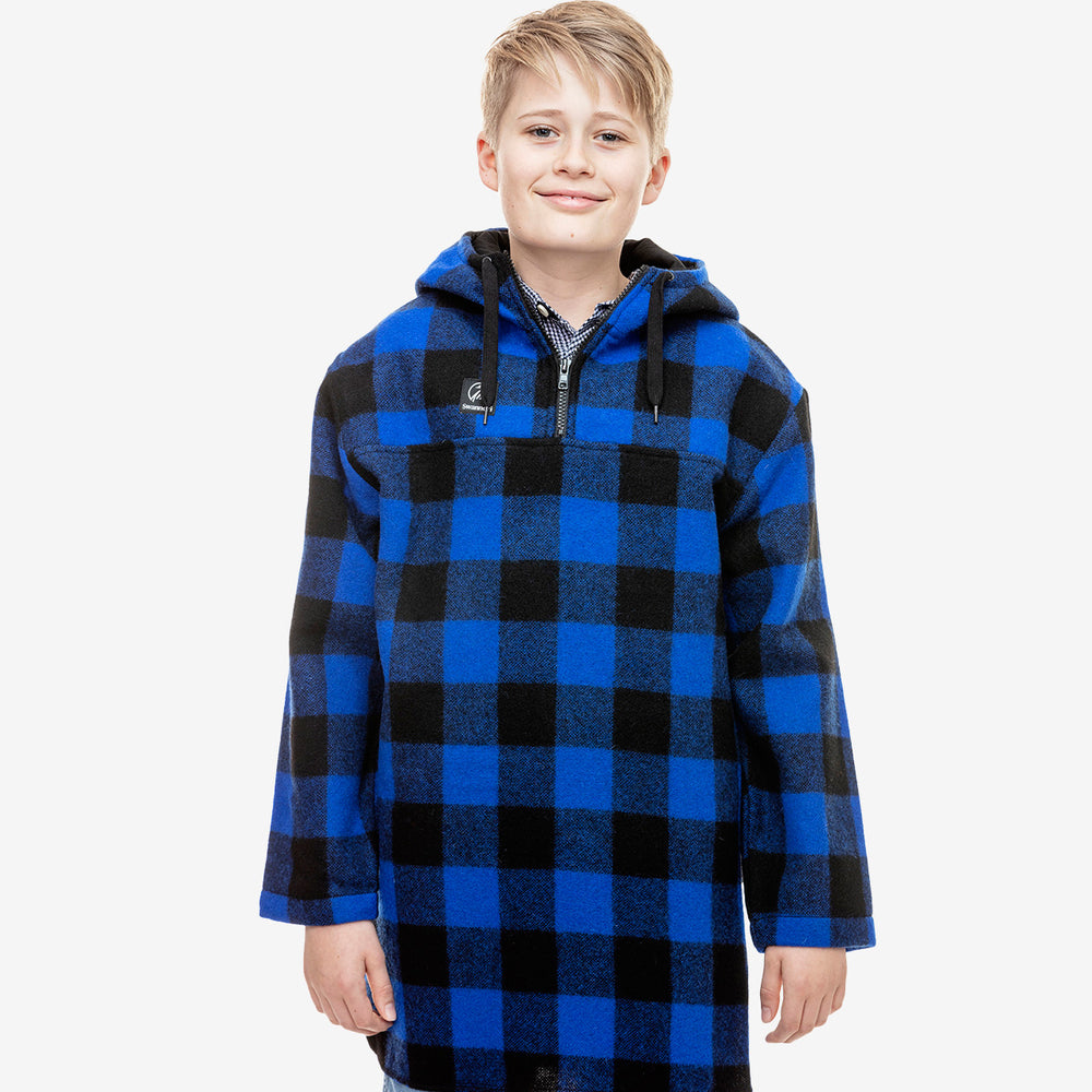 
                  
                    Swanndri Kids Blue Brixton Bushshirt
                  
                