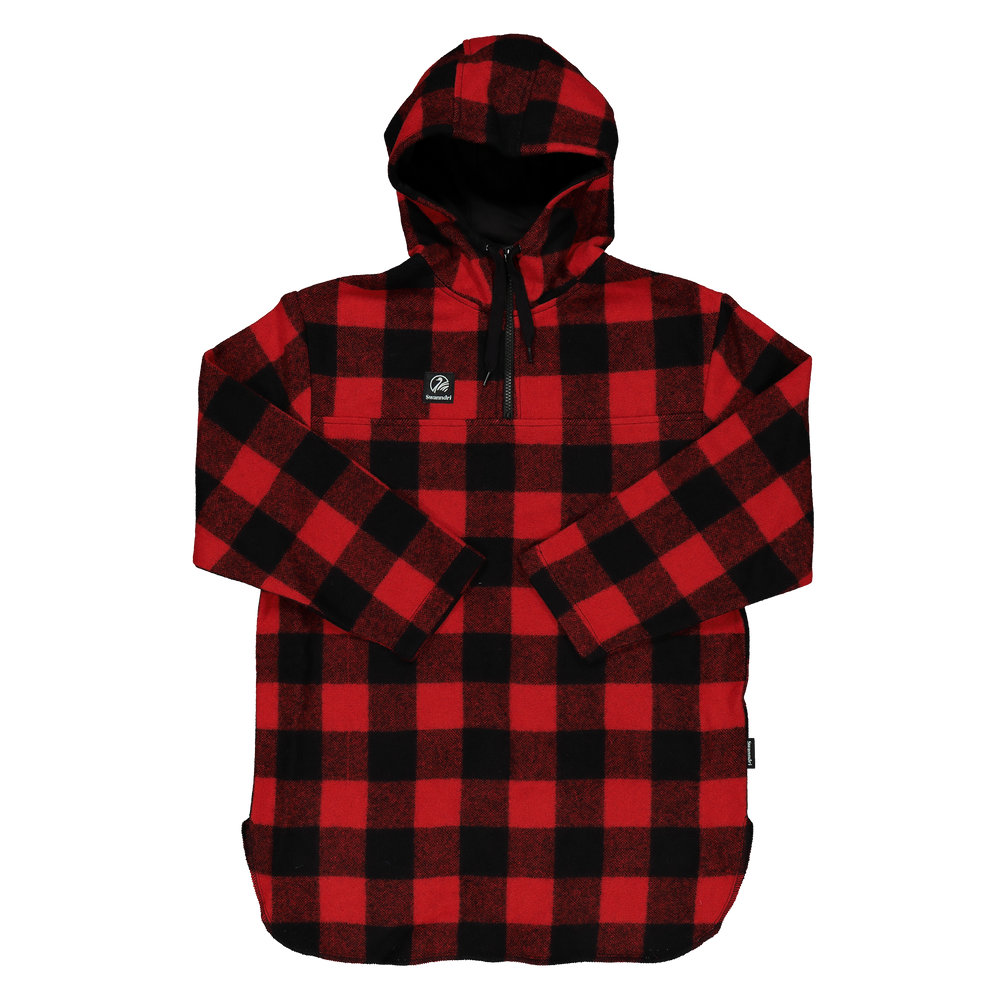 Swanndri Bush Shirt Kids Red Brixton