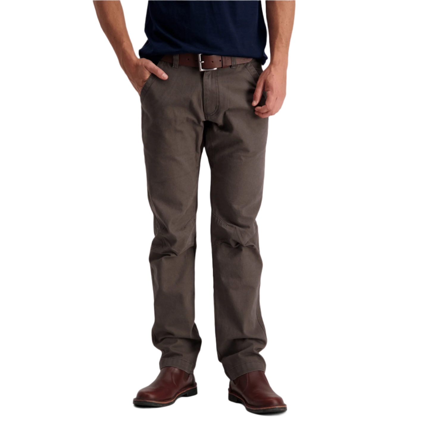 Swanndri Men's Bedrock Canvas Work Jeans - Charcoal