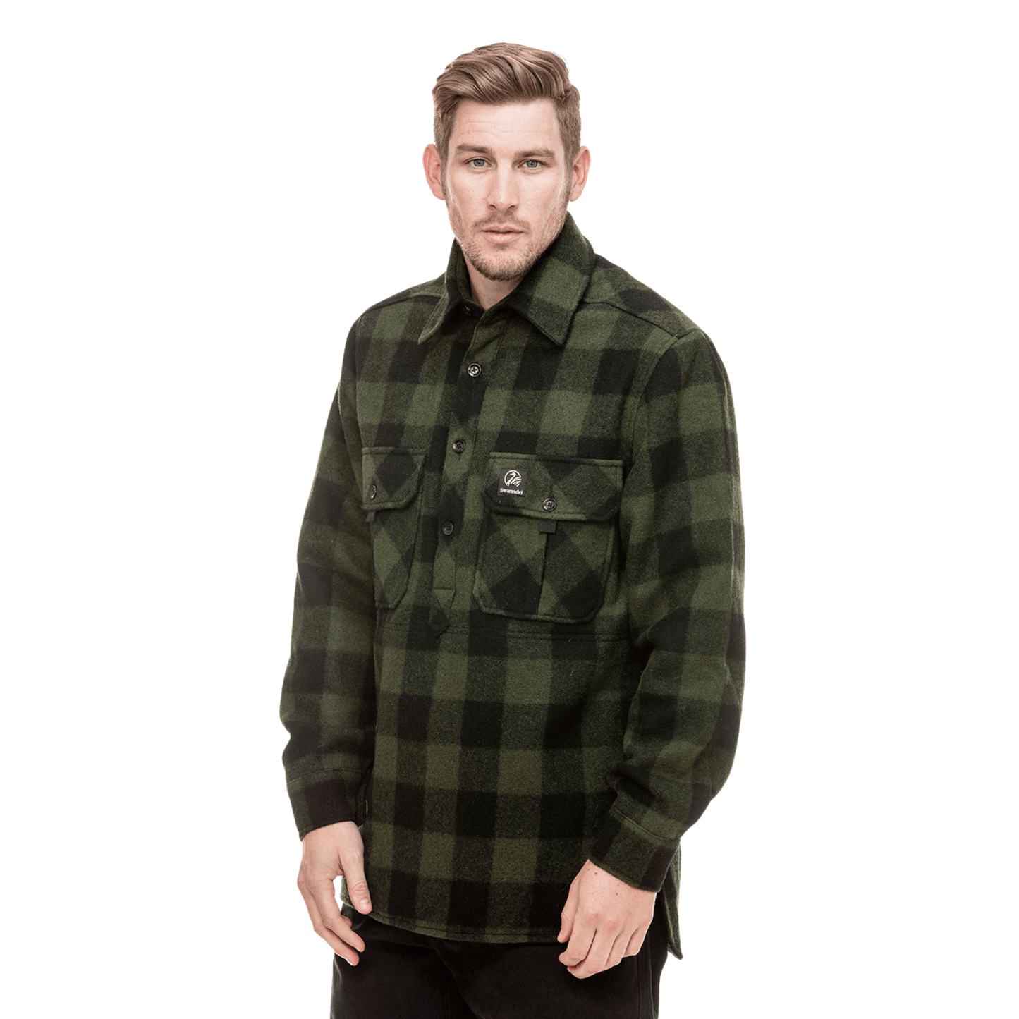 Swanndri Ranger Extreme V2 Windproof Bush Shirt - Olive/Black