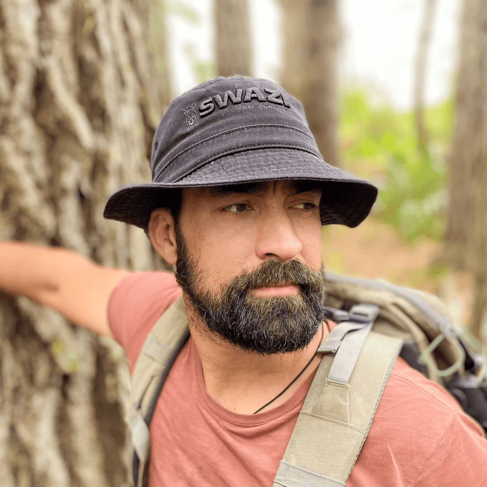 Swazi Bucket Hat - Black