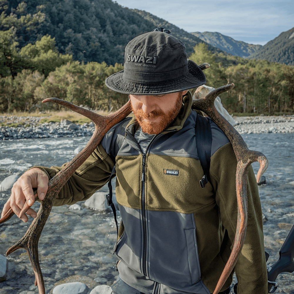 
                  
                    Swazi Bucket Hat - Black
                  
                
