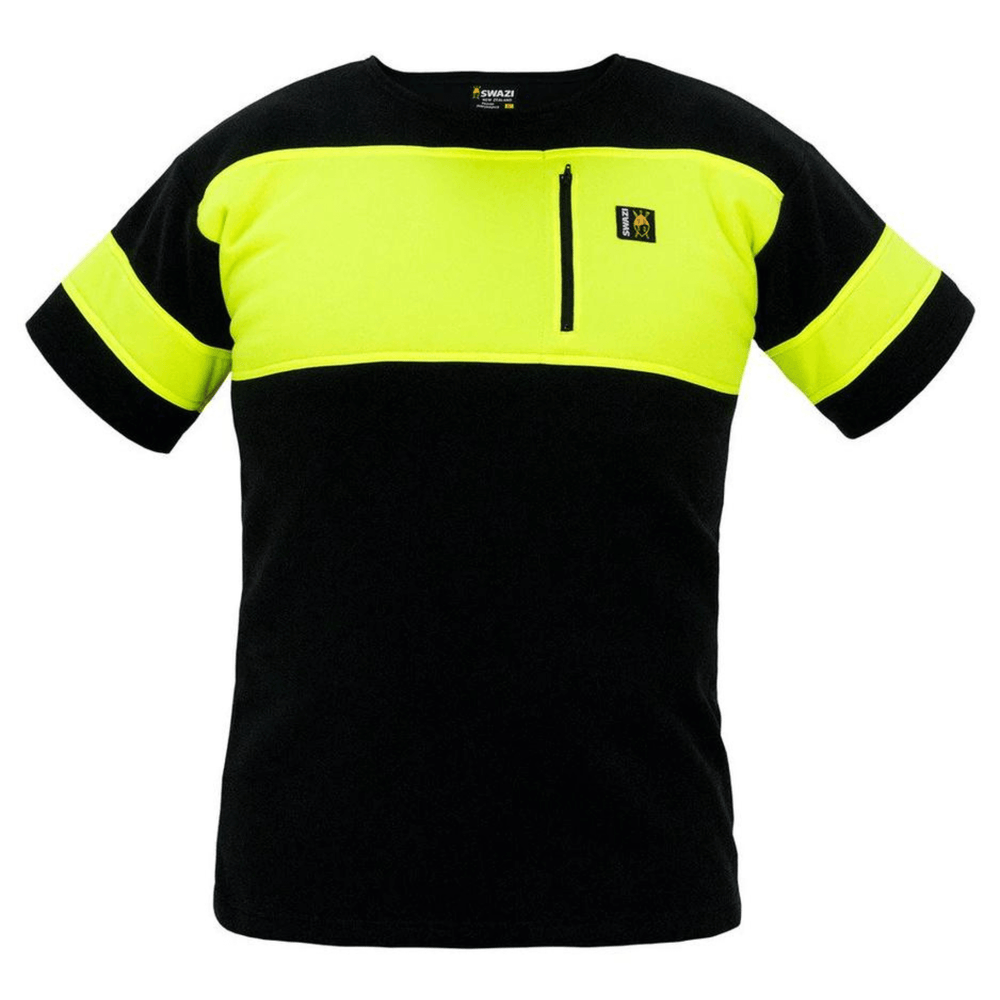 Swazi The HI-VIS Bushmans Tee - Yellow/Black