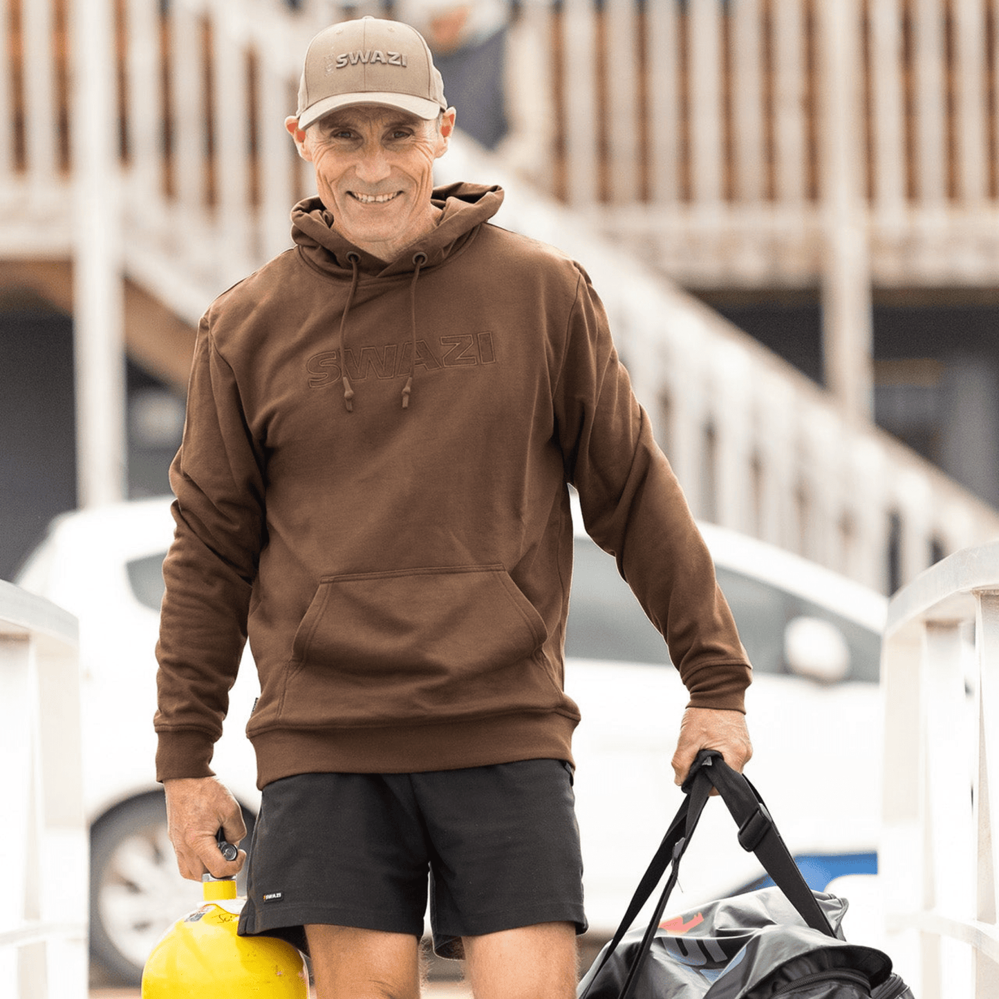 Swazi Legend Hoodie - Brown