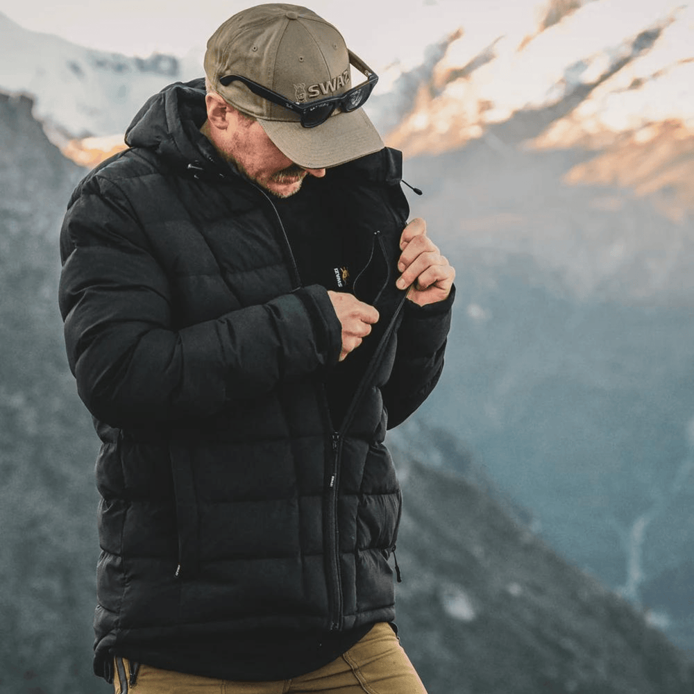 Swazi Puffadder Jacket - Black