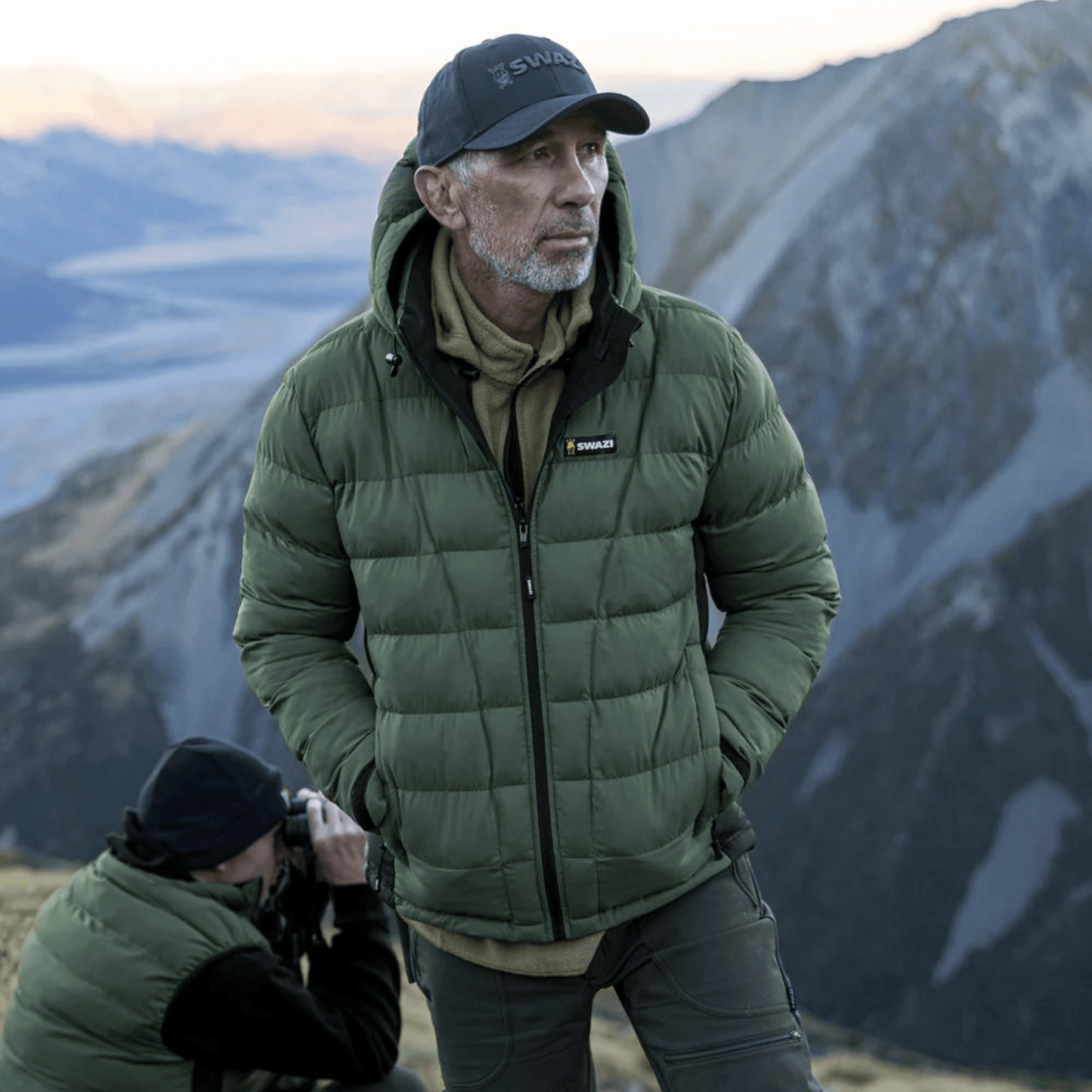 Swazi Puffadder Jacket - Olive